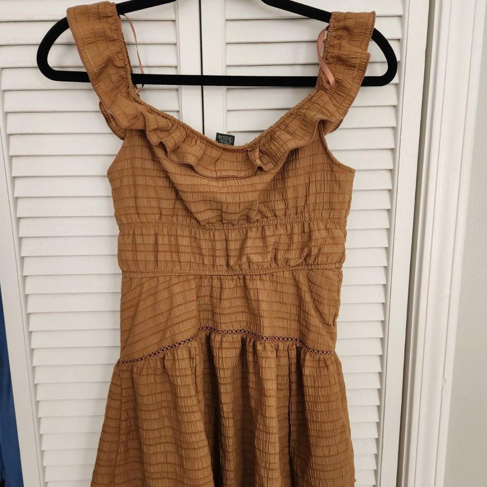 NWT Wild Fable Ruffled Mini Dress - Picture 2 of 4